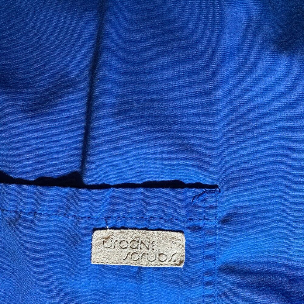 Women's Scrub Top - Urbane - Royal Blue – Medium - Picture 3 of 3